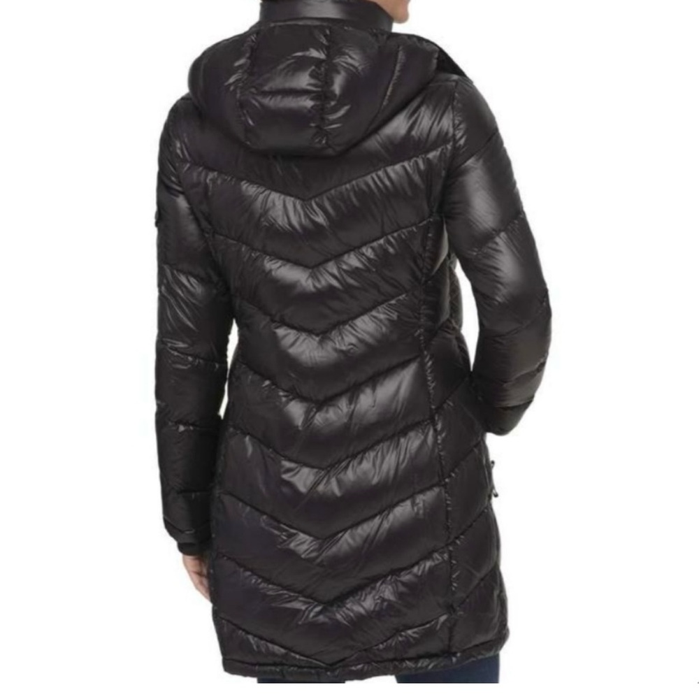 ANDREW MARC  Women's Black Quilted Hooded Jacket 🥶🥶